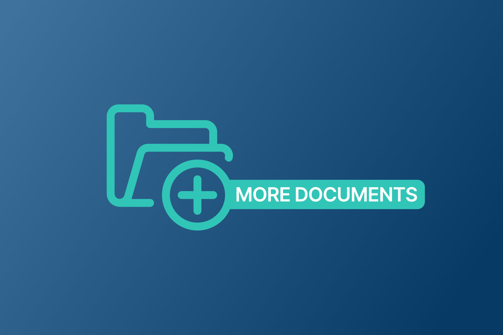 Folder icon with a label saying more documents